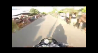 [Clip]Camera hành trình trên xe đua Drag