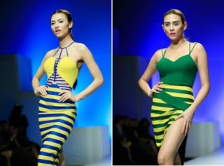 Hoàng Yến, Hồng Quế đọ sắc trên sàn catwalk
