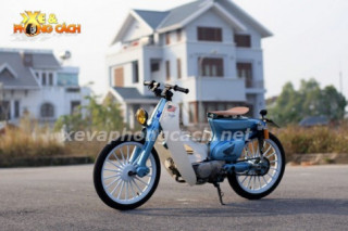 Honda Cub đời 79 độ chất với phong cách Bobber