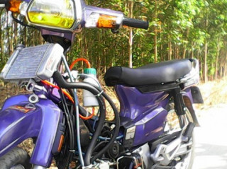 Honda Dream tím độ 4val máy nước nội công khủng