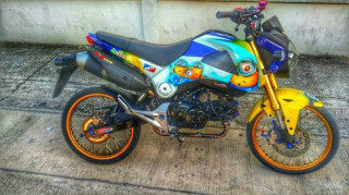 Honda MSX độ đầy cá tính với phiên bản Minion