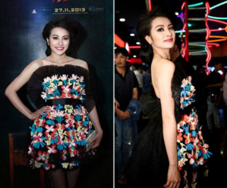 Mẫu nội y Trương Nhi lãng phí đường cong