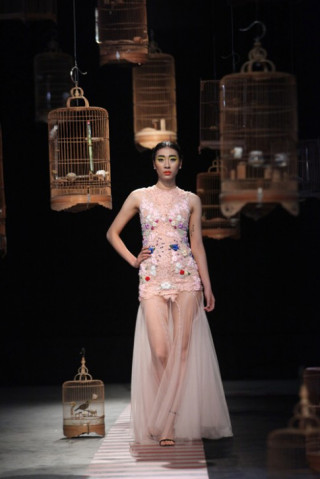 Mẫu Việt sải bước giữa tiếng dương cầm và chim hót