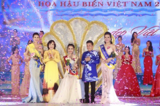 Nhan sắc Hòa Bình đăng quang Hoa hậu Biển VN 2016