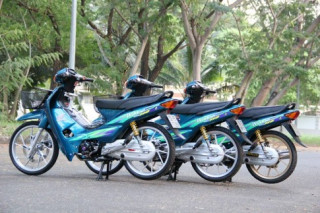 Những chiếc Wave nhà nghèo đam mê