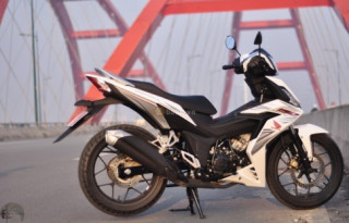 Vài hình ảnh đẹp đến từ Honda Winner 150 Phiên bản màu Trắng