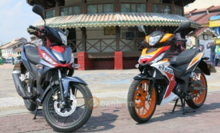 Vài hình ảnh Winner 150 chạy thử nghiệm tại Malaysia
