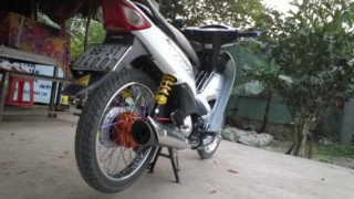 Wave A độ kiểng với nhiều món đồ chơi chất