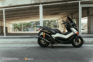 Yamaha NMax đầy chất chơi trong phiên bản Black Monster