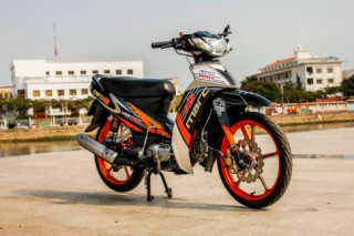 Yamaha Sirius độ tem đấu cùng nhiều phụ kiện cực chất