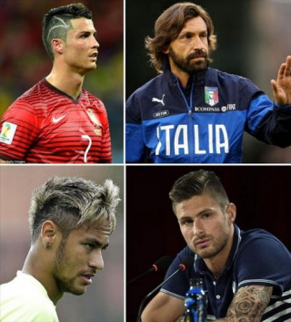 9 kiểu tóc đẹp và manly của cầu thủ World Cup 2014