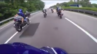 [Clip] Đội Exciter 150 maxspeed trên đường cao tốc