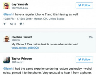  iPhone 7 phát tiếng kêu lạ khi hoạt động 
