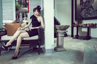 Kha Mỹ Vân mắt mèo sắc lẹm