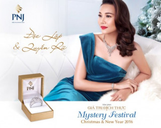 Siêu mẫu Thanh Hằng hóa nữ thần mùa đông.
