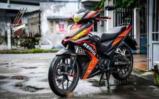 Winner 150 Cần Thơ lột xác nhẹ nhàng với bản Repsol đen cam