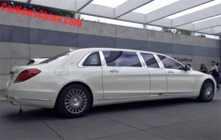  Chi tiết Mercedes-Maybach S600 Pullman 2016 ở Trung Quốc 