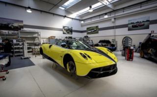  Có gì đặc biệt trong nhà máy ‘thần gió’ Pagani Huayra? 