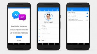 Dùng Facebook Messenger làm ứng dụng quản lý SMS