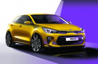  Kia hé lộ Rio thế hệ mới 