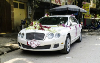  Dàn siêu sang Bentley rước dâu ở Thái Nguyên 