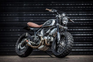 Ducati Scrambler siêu ngầu trong bản độ bánh to cực chất