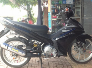 Exciter 135 huyền bí với phong cách “ hắc công tử ”