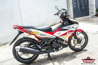 Exciter 150 đầy ấn tượng trong bản độ hàng hiệu cực chất