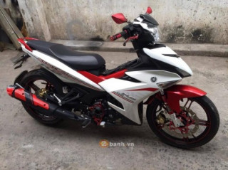 Exciter 150 RC trắng đỏ 8181x mới tập tành dọn xe