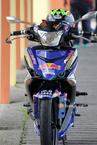 Exciter 150 Redbull - quá tươi cho đội Malay