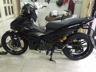 Exciter 150 với bản độ full đen đầy bí ẩn