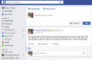 Facebook vừa có thay đổi nhỏ về giao diện