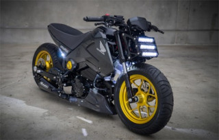  Honda Grom độ thành chiến binh đường phố 