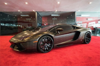  Lamborghini Aventador giả bọc da cá sấu 