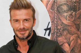 Ngắm hình xăm mới siêu đẹp và chất của David Beckham