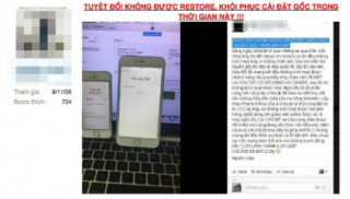  Nhiều iPhone hàng xách tay ở Việt Nam bị biến thành ‘cục gạch’ 