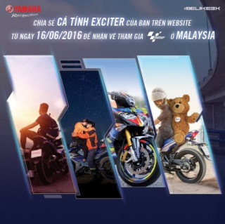 Yamaha Việt Nam tổ chức cuộc thi “Be Like Ex” dành cho các tín đồ Exciter