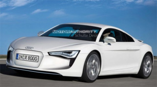  Audi ‘âm mưu’ đưa R8 chạy điện tới Frankfurt 