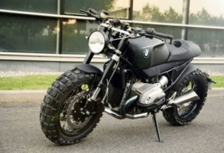  BMW R1200R độ Lazareth hầm hố 