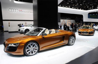  Bộ đôi siêu xe Audi R8 5.2 FSI ở Detroit 