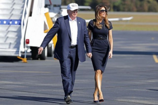 Cán mốc 70, Donald Trump vẫn quá phong độ bên vợ chân dài