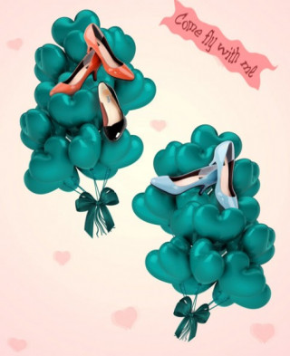 Chọn giày đẹp cho dịp Valentine.