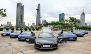  Dàn siêu xe Audi R8 khuấy đảo TP HCM 