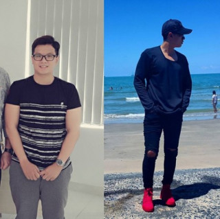 Giảm 20kg trong 5 tháng, chàng 19 tuổi gây sốt với ngoại hình hot boy