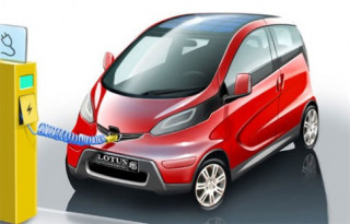  Hình ảnh đầu tiên của xe điện Lotus supermini 