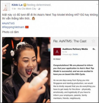 Lộ diện chân dài Việt dự thi Asia Next Top Model 2016