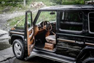  Mercedes G-class độ nội thất cổ điển 