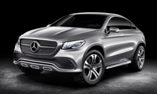  Mercedes ra SUV concept đấu lại BMW X6 