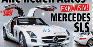  Mercedes rò rỉ ảnh siêu xe SLS AMG 