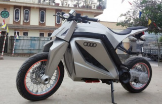  Môtô e-Tron tự chế độc nhất của thợ Đồng Nai 